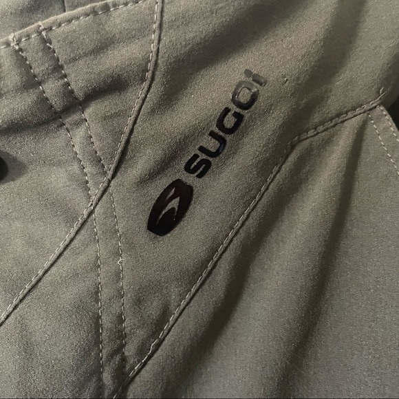 SUGOI cropped pants size medium Bicycle Outdoor Hiking Lightweight - Picture 6 of 9